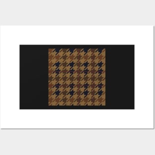 Baskerville Houndstooth Posters and Art